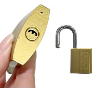 Candado De Bronce Industrial 50mm 3 Llaves: imagen 2