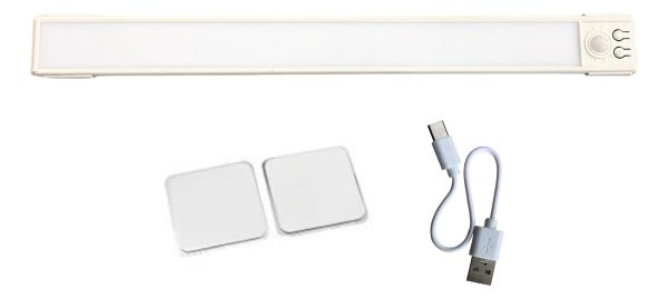 Tubo Luz Led Lampara Fina Recargable Usb 50cm