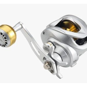 Reel De Pesca Rotativo Derecho Modelo Galleta: imagen 2