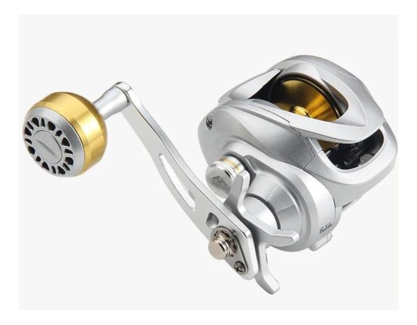 Reel De Pesca Rotativo Derecho Modelo Galleta