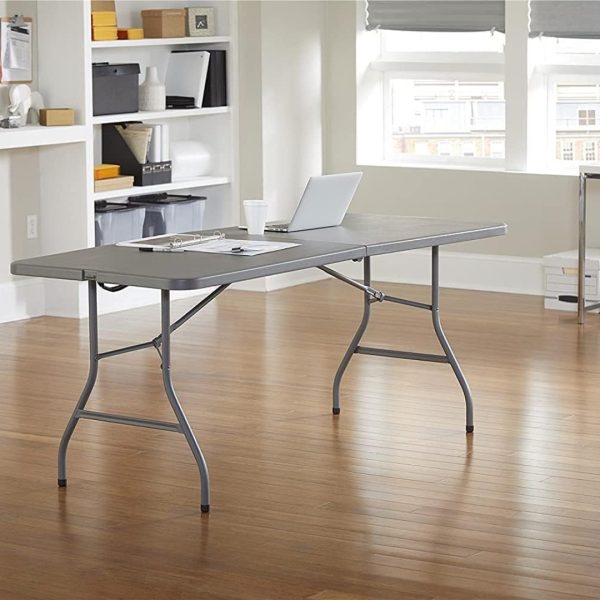 Mesa Plegable 1,80m Tipo Valija Exterior Interior Calidad