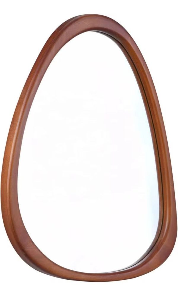 Espejo Pared Decorativo Marco Madera 49x77 Cm Calidad
