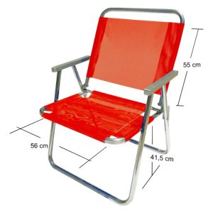 Silla De Playa Tamaño Grande Xl Calidad Aluminio: imagen 11