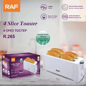 Tostadora Raf Automática 4 Panes Gran Calidad 6 Niveles: imagen 2