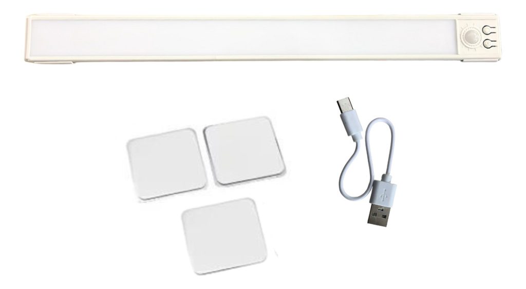 Tubo Luz Led Lampara Fina Recargable Usb 80cm