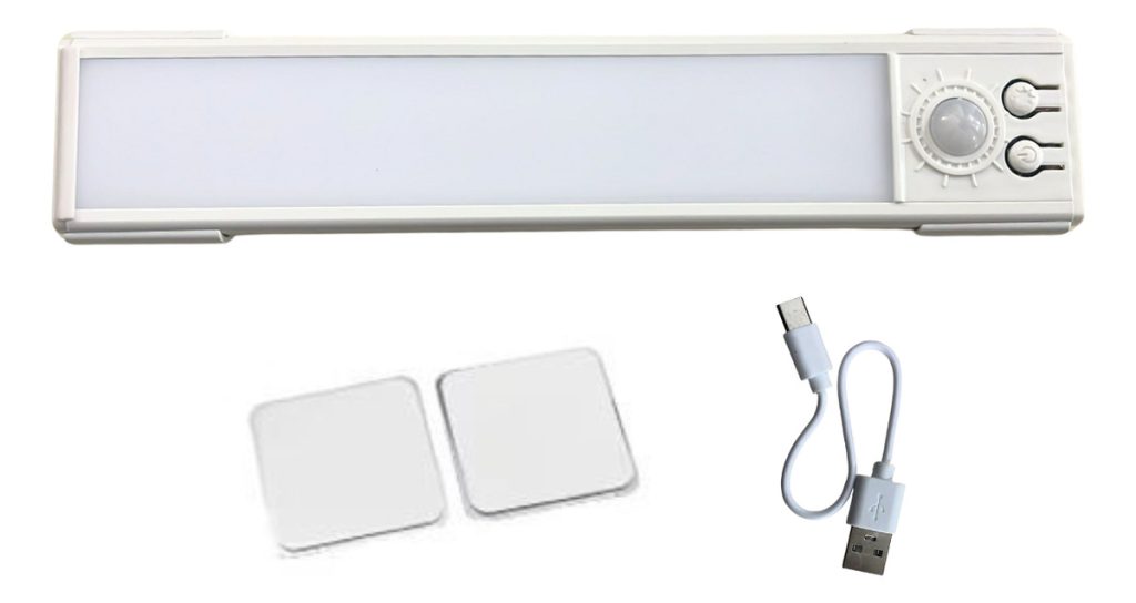 Tubo Luz Led Lampara Fina Recargable Usb 20cm
