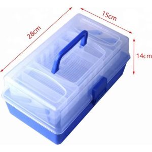 Caja De Pesca 2 Bandejas Deslizables Tipo Maletin: imagen 4