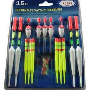 Set De 15 Boyas Kit Pesca Juego Boyas Plástico: imagen 5