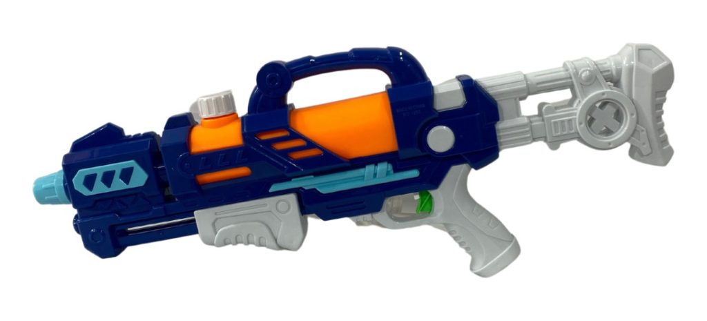 Pistola De Agua Metralleta Gran Alcance Y Capacidad