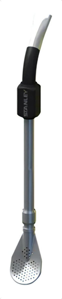 Bombilla Para Mate Stanley Spoon Acero Inoxidable Color Negro