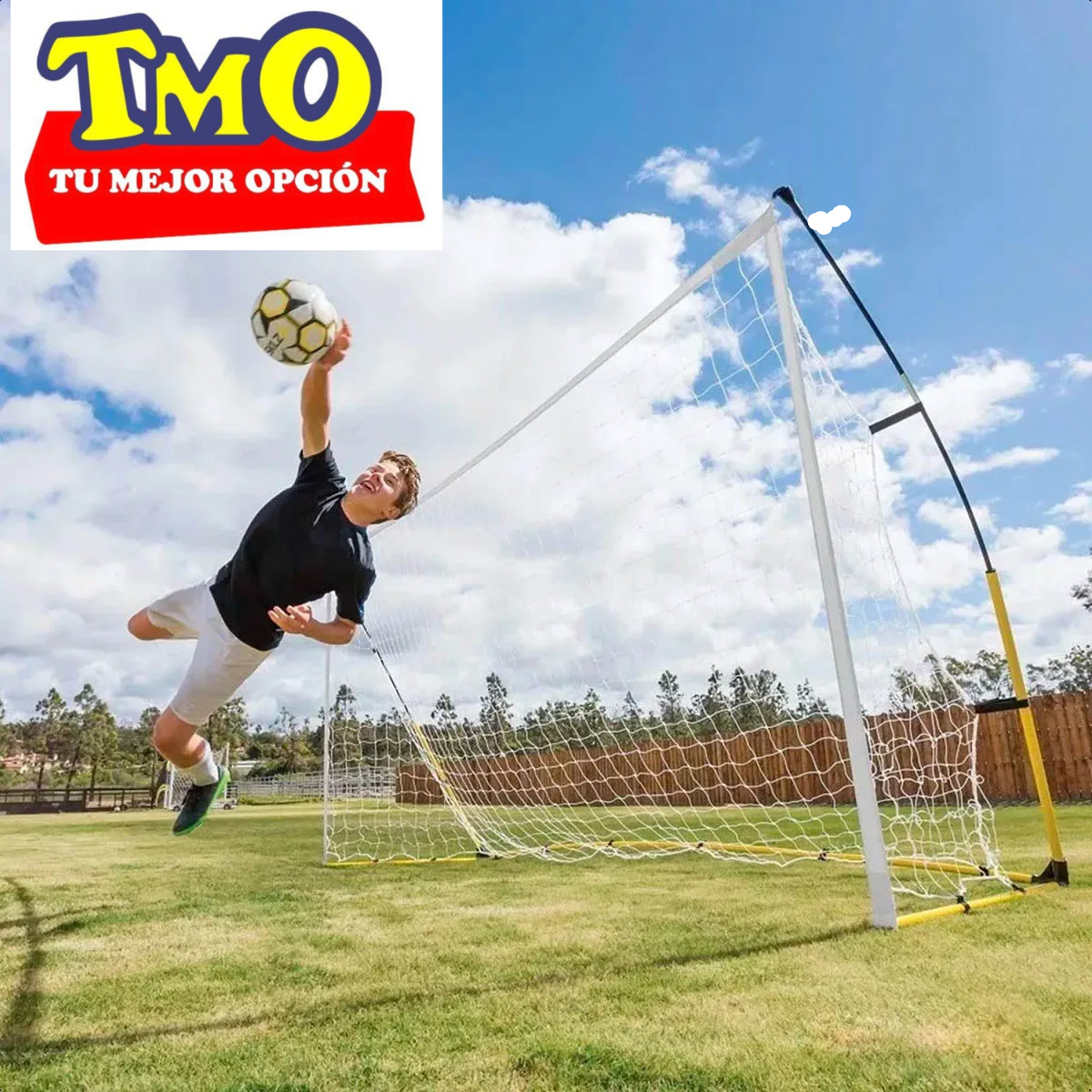 Arco De Fútbol 3.6x1.8 Mts Portátil Plegable + Red: imagen 5