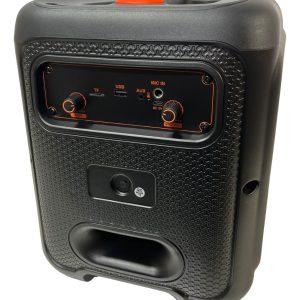 Parlante Portátil Con Bluetooth 8 Pulgadas Más Microfono Negro: imagen 3