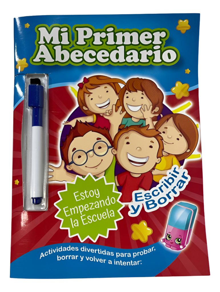 Libro Cuaderno Educativo Infantil Mi Primer Abecedario