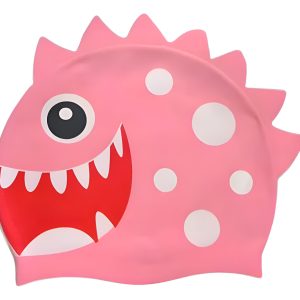 Gorra De Natación Piscina Con Diseño Infantil Silicona