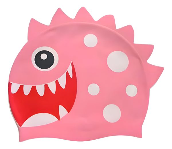 Gorra De Natación Piscina Con Diseño Infantil Silicona