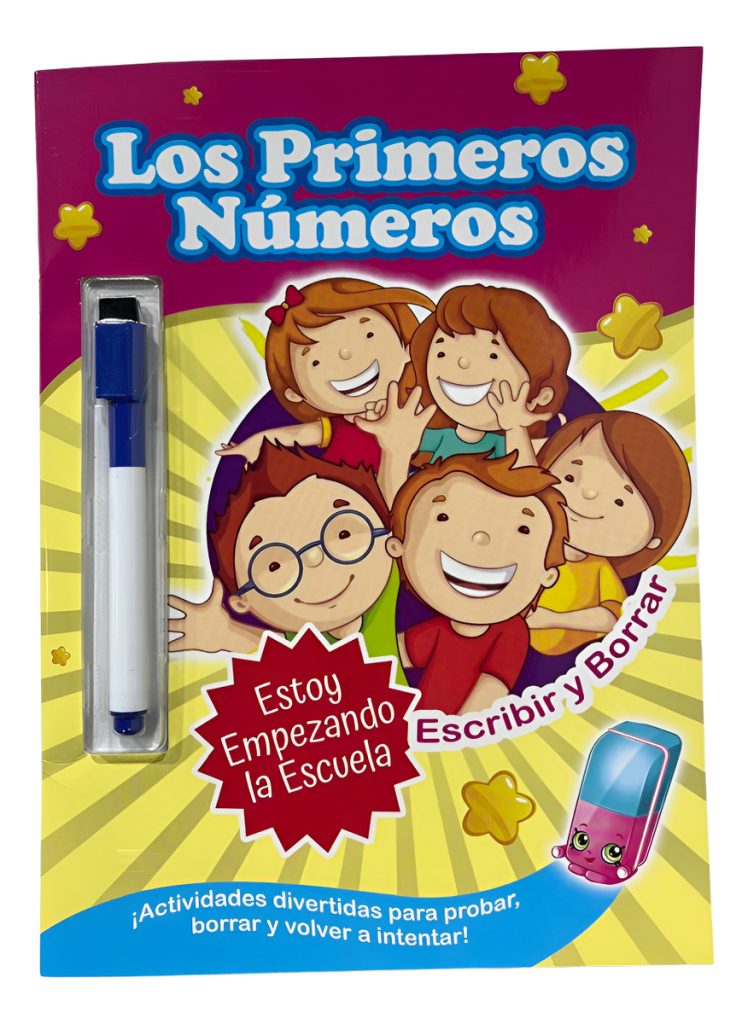Libro Cuaderno Educativo Infantil Los Primeros Números