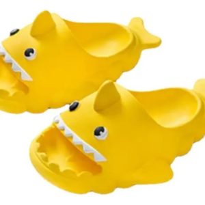 Chancletas Zapatilla Zueco Infantil Tiburon Suela Blanda