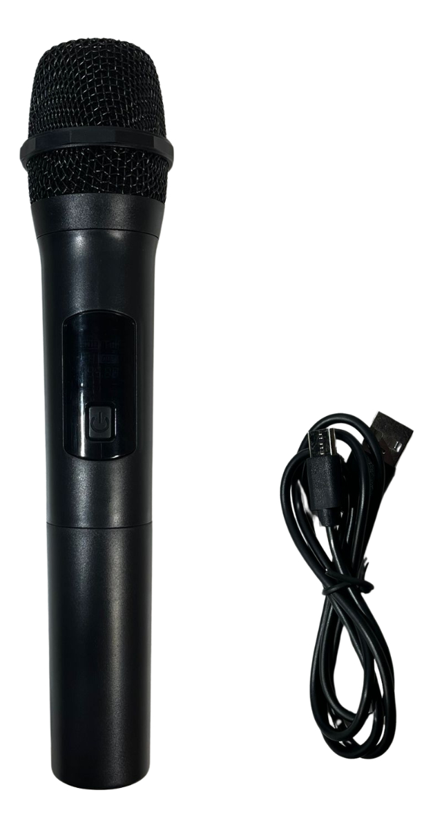 Parlante Portátil Con Bluetooth 8 Pulgadas Más Microfono Negro: imagen 4