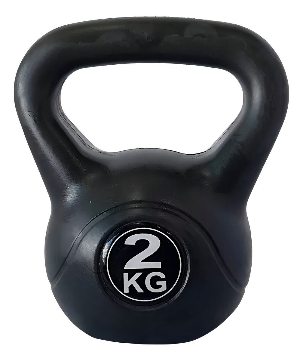 Pesa Rusa 2kg Mancuerna Recubierta Gym Musculacion Calidad - Imagen 6