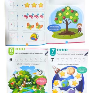 Libro Cuaderno Educativo Infantil Los Primeros Números: imagen 3