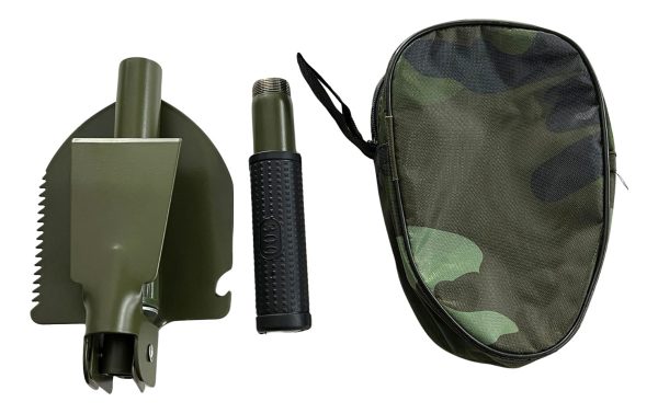 Pala Plegable Con Estuche De Camping Jardin Playa Calidad