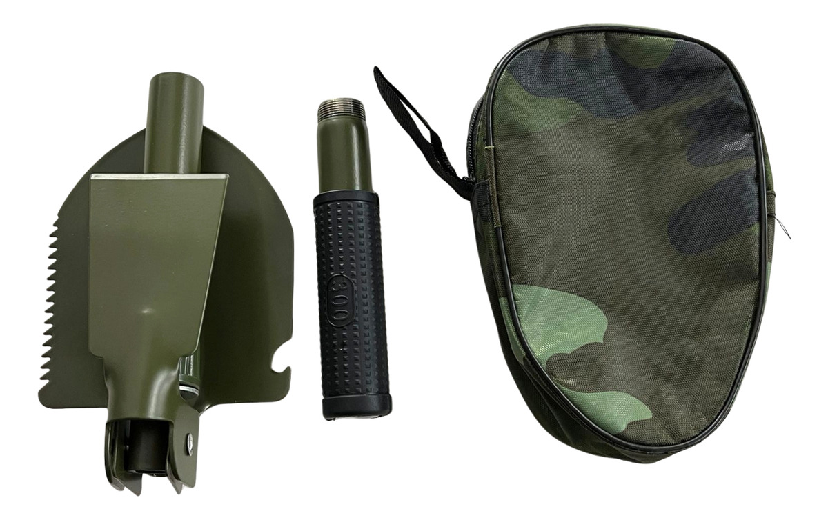 Pala Plegable Con Estuche De Camping Jardin Playa Calidad: imagen 2