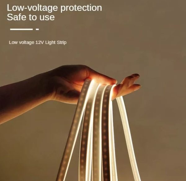 Tira De Neón Flexible Luz Led Impermeable Ip65 12v 2835 5mts