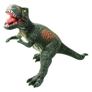 Dinosaurio De Goma T Rex Con Sonido Juguete Calidad: imagen 2