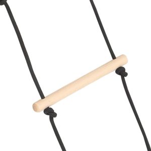Escalera Niños De Cuerda De Madera Para Arboles Infantil: imagen 4