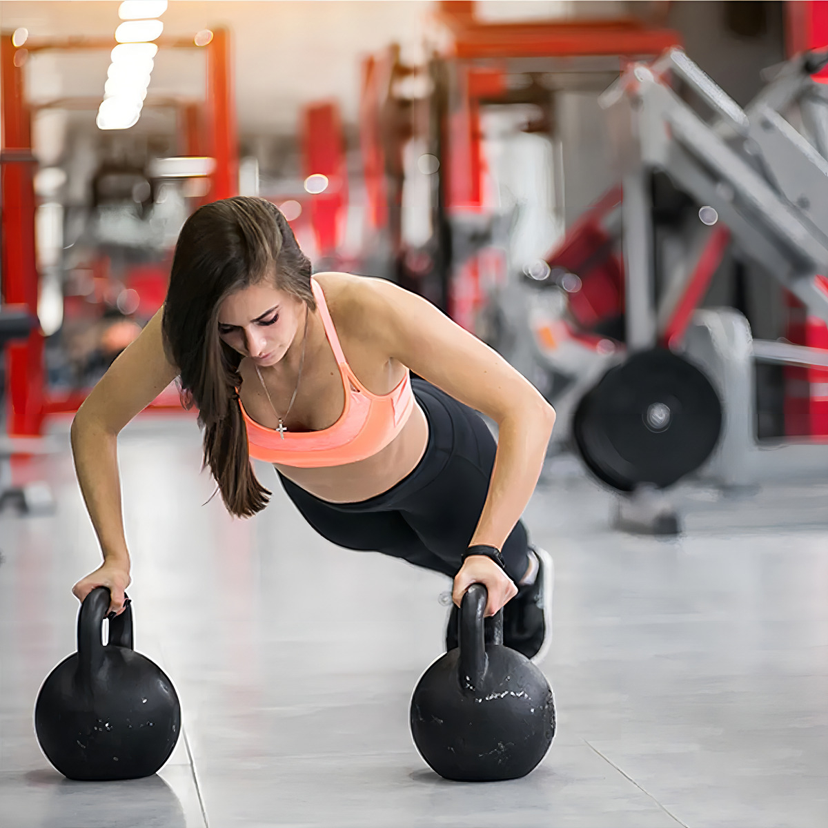 Pesa Rusa 2kg Mancuerna Recubierta Gym Musculacion Calidad - Imagen 2