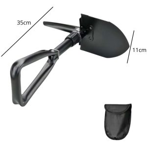 Pala Con Pico Plegable Con Estuche De Camping Jardin Playa: imagen 2
