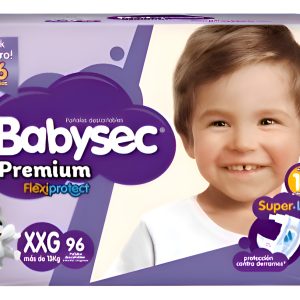 Pañal Babysec Premium Talle Xxg 96 Unidades
