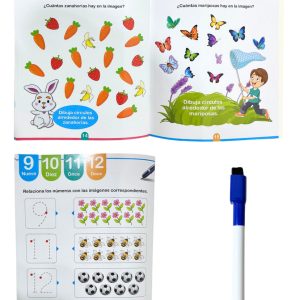 Libro Cuaderno Educativo Infantil Los Primeros Números: imagen 5