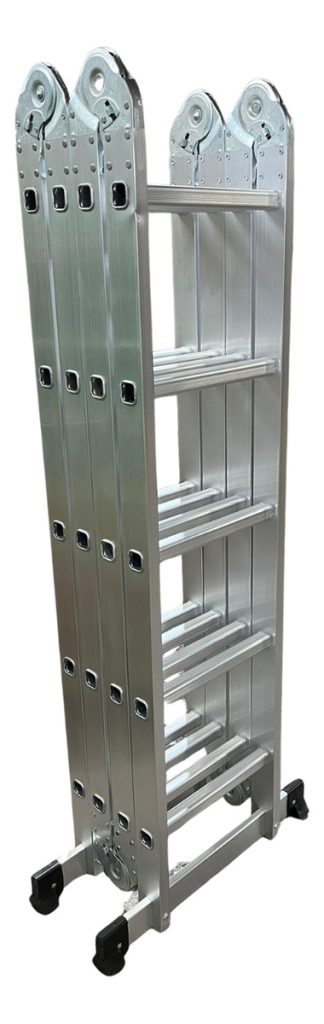 Escalera De Aluminio Plegable 5,60mts Calidad