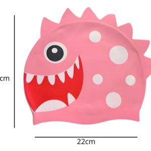 Gorra De Natación Piscina Con Diseño Infantil Silicona: imagen 2