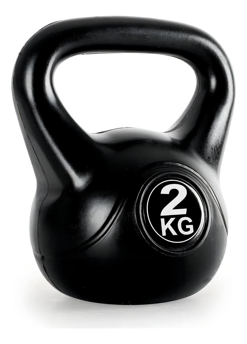 Pesa Rusa 2kg Mancuerna Recubierta Gym Musculacion Calidad