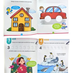 Libro Cuaderno Educativo Infantil Los Primeros Números: imagen 2