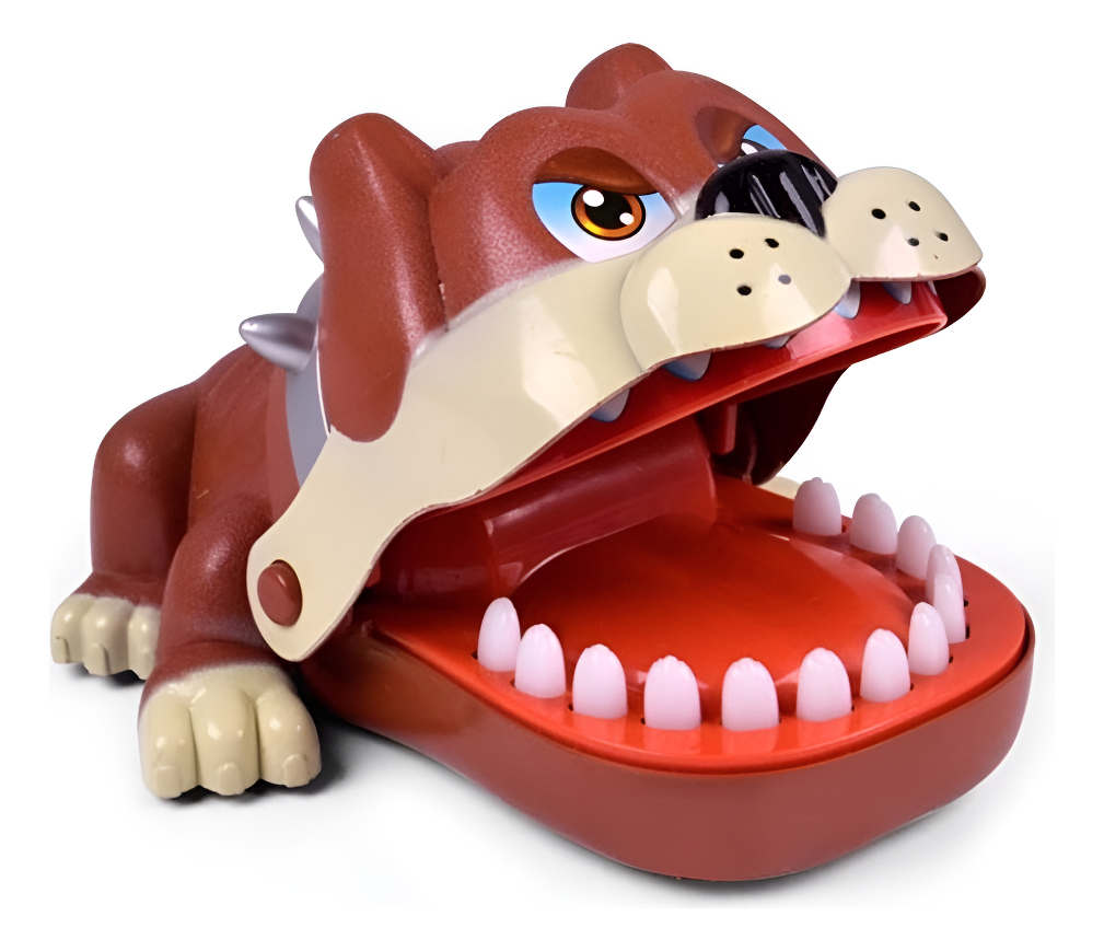 Juego Del Perro Mordedor Bulldog Saca Dientes Lucky Dog: imagen 1