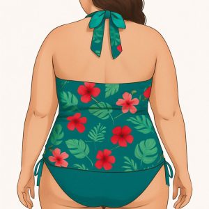 Malla Traje De Baño Dama Dos Piezas Talles Grandes Calidad: imagen 3