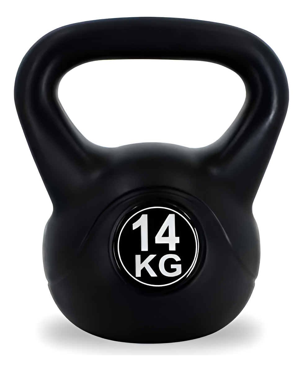 Pesa Rusa 14kg Mancuerna Recubierta Gym Musculacion Calidad: imagen 1