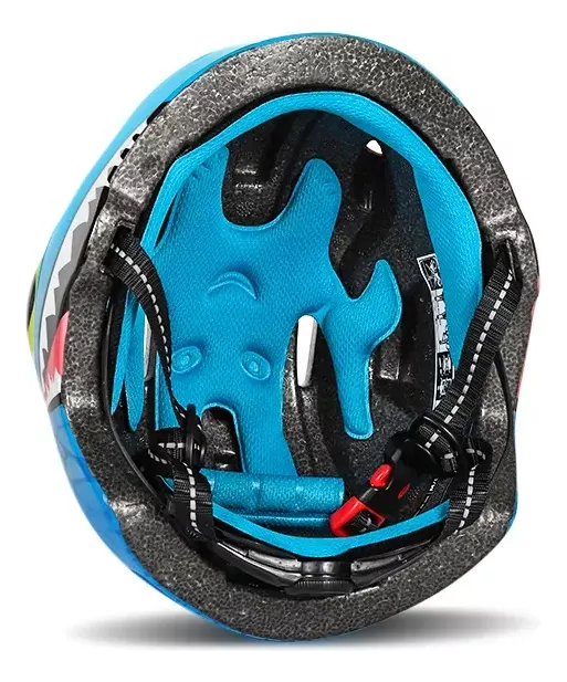 Casco Proteccion Bici Patin Skate Infantil Ligeros Azul S