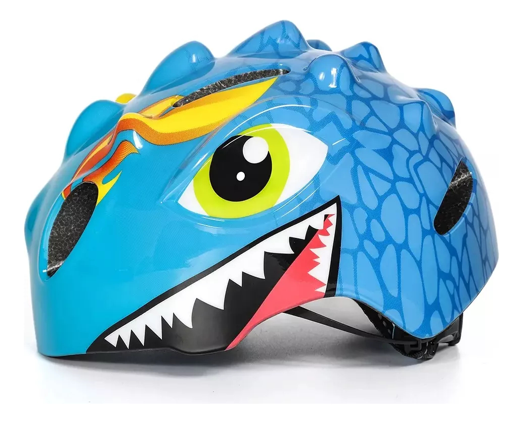 Casco Proteccion Bici Patin Skate Infantil Ligeros Azul S: imagen 3
