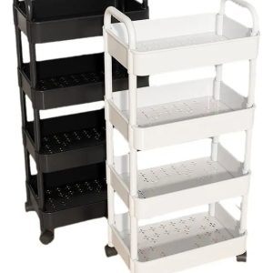Estante Organizador Carro 4 Niveles Con Ruedas