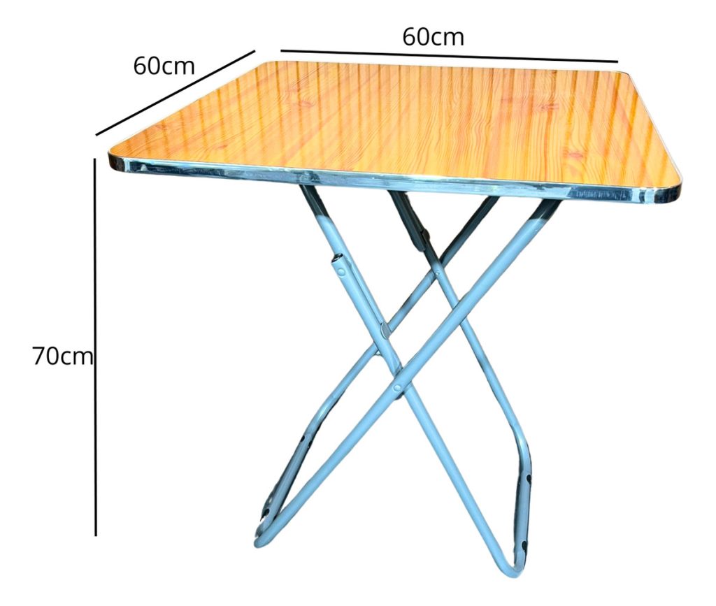 Genérica Mesa Plegable Plastico reforzado simil madera