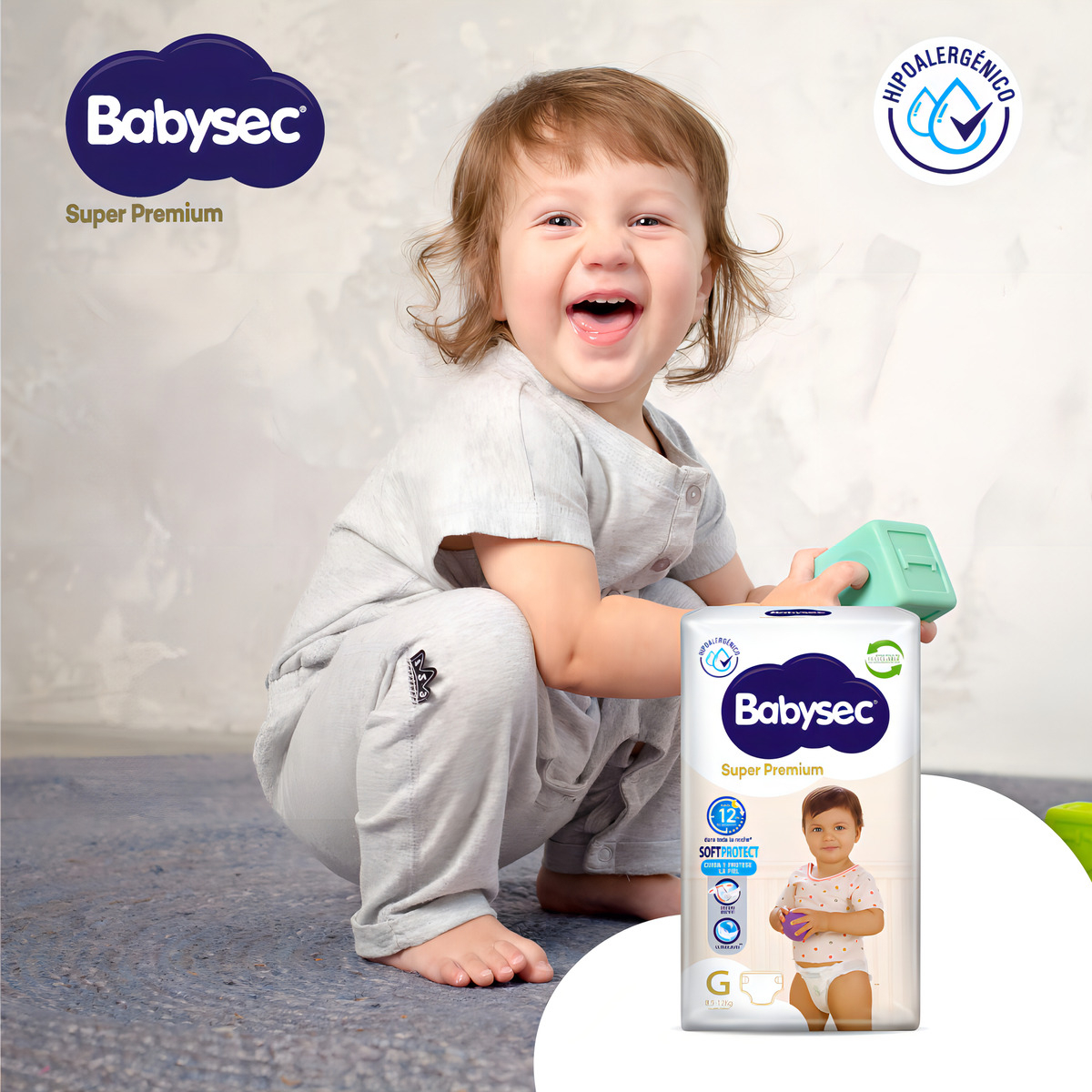 Babysec Super Premium G X 88 Unidades Tamaño Grande (g): imagen 4