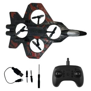 Avion Dron Diseño De Combate 360° C/ Control De Juguete: imagen 3