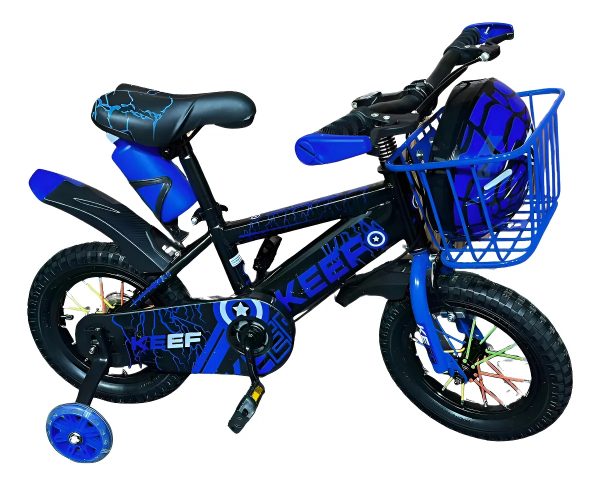 Bicicleta Infantil Rodado 16 Rueditas Con Canasto