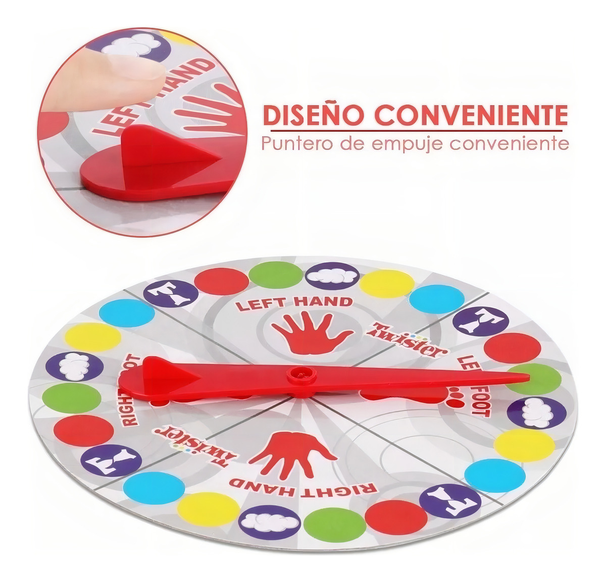 Juego De Mesa Enredaditos Tipo Twister Didáctico Niños: imagen 4