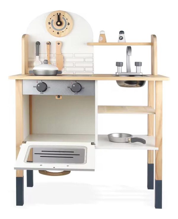 Cocina Cocinita De Madera Juguete Didactico Infantil