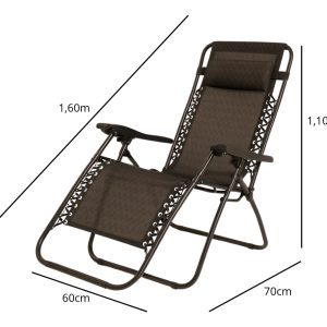 Reposera Gravedad Cero X2 Uni Silla Plegable Playa Jardin: imagen 3